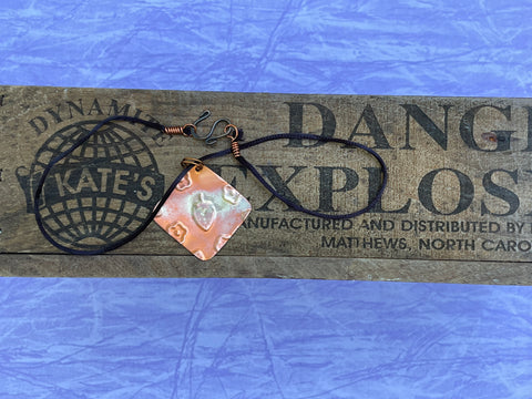 Strawberry Copper Pendant