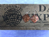 Heart Copper Earrings