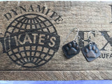 Paw Print Copper  Earrings