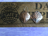 Tree of Life Copper Earrings