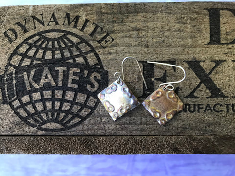 Chain Copper Earrings