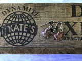Maple Leaf Copper Earrings