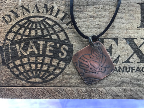 Butterfly Copper Pendant