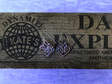 Celtic Heart Copper Earrings