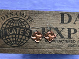 Celtic Weave Copper Earrings