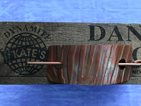 Large Zebra Copper Design