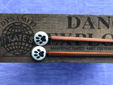 Paw Print Brown Hair Sticks