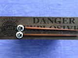 Paw Print Brown Hair Sticks
