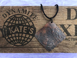 Frog Copper Pendant