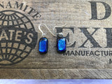 Solid Color Dichroic Glass Earrings
